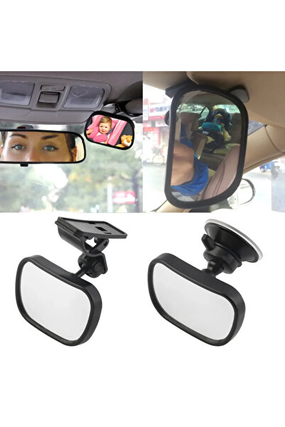 Choice Car Back Seat Baby Safety View Mirror Suction Clip-On Adjustable Baby Rear Convex Mirror Car Baby...