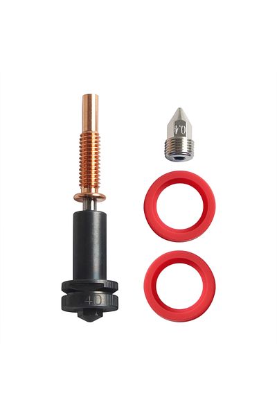 Choice 0.4mm Upgraded Standard Flow 0.4mm/0.6mm Nozzles Hardened Steel/copper/titanium /tc4 Material For Re