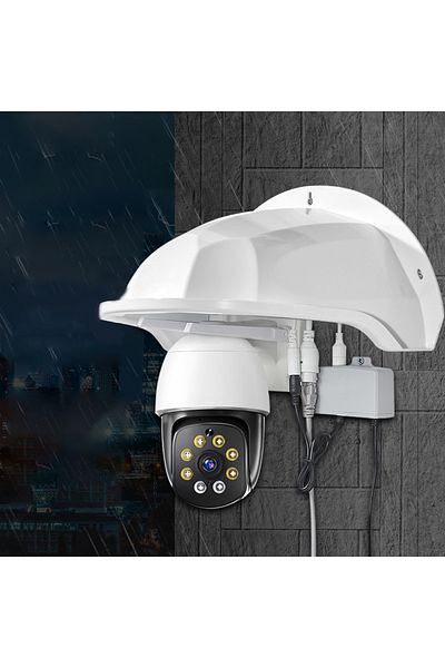 Choice White Protective Covers Wall Waterproof Rainproof Cover Cctv Turret Dome Cameras Protection Box Secu