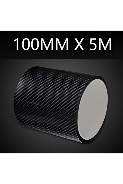 Choice7 ملصقات حماية للسيارة من ألياف الكربون خماسية الأبعاد، مقاس 100 مم × 5...