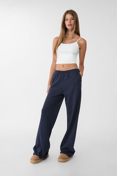 Stradivarius Wide-leg trousers
