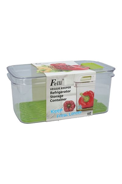 Felli Veggie Keeper Refrigerator Storage Container 12inch NVSG12