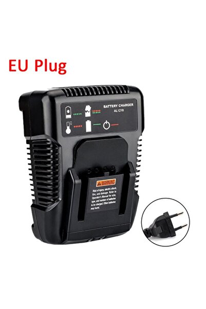 choice2 شاحن AL1218 بمقبس أوروبي لبطاريات الليثيوم AEG 18 فولت L1815G L1820R ...
