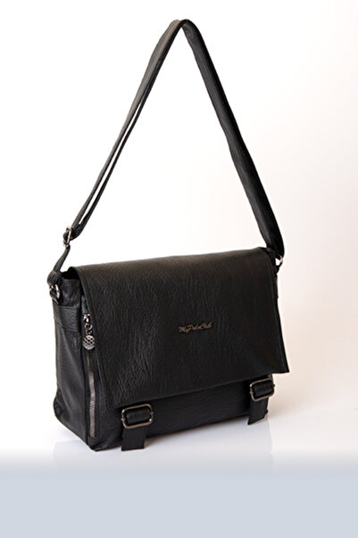 By Hakan Geantă crossbody din piele neagră Gk45 - moale, funcțională, pentru utilizare zilnică, foarte potrivită