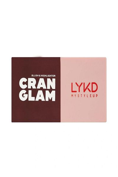 lykd Cranglam Blush Palette Blush and Lightening Pallet Blush and Highlighter Pallet Mirror