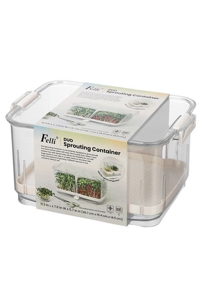 Felli Refrigerator Safe Duo Sprouting Container NVBGPK11A-060
