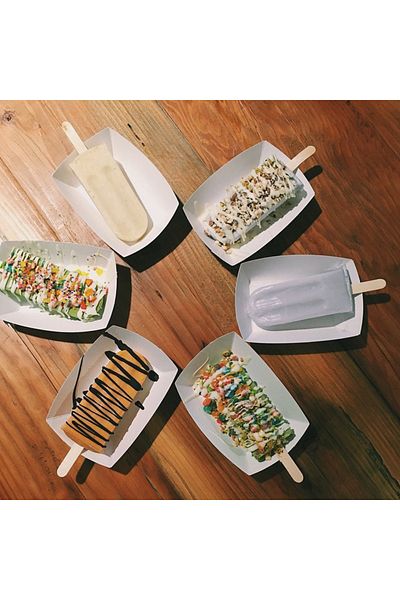 Choice 50 Pcs Leeseph Craft Sticks Ice Cream Sticks Wooden Popsicle Stick 11.4cm Length Treat Ice Pop For B