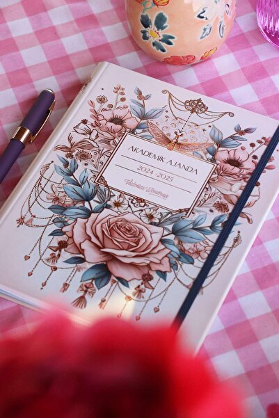 Victoria's Journals Akademik Ajanda 2024-2025 Gizli Spiralli 17x23cm 100gr.