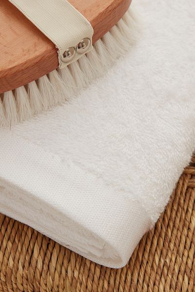 Karaca Home White Paul 2-Piece Face Towel Set