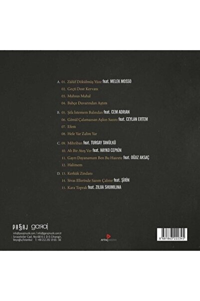 Pasaj Müzik Haluk Levent - Vasiyet (2 PLAK)