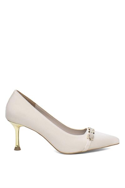 MİSS PARK MODA Miss Park Moda Pm450 K305-2 Women's Evening Dress Shoes Tan