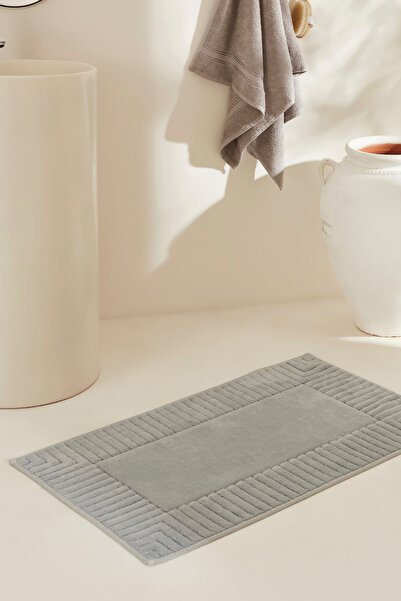 Karaca Home Paul Bath Mat Gray