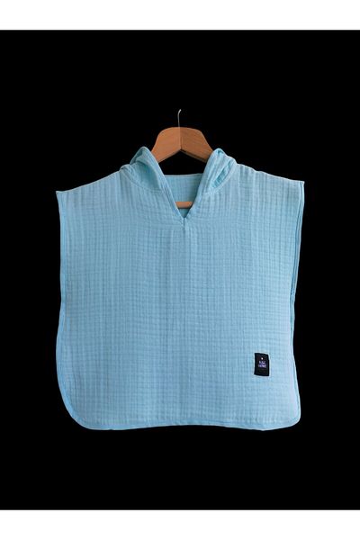 Butik B.s.c Home - 100% Cotton Muslin Poncho