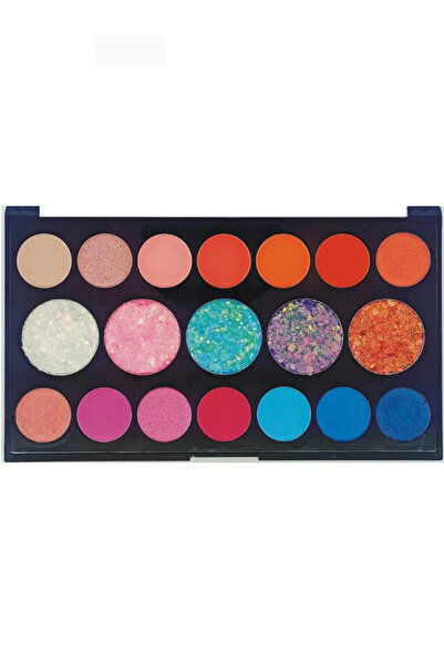 Acarlar Ticaret Glitterli Göz Farı 19'lu Makyaj Paleti