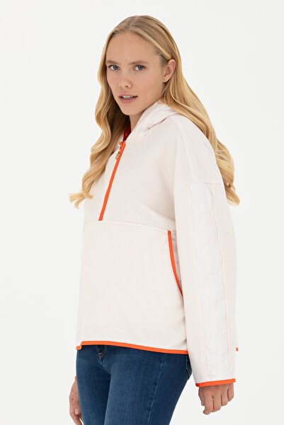 U.S. Polo Assn. Kadın Taş Sweatshirt 50271584-VR049
