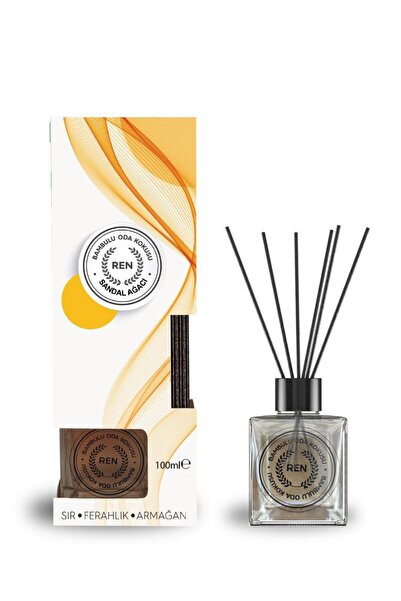 REN Sandal Ağacı Bambu Çubuklu Oda Kokusu 100 ml Reed Diffuser - SandalWood