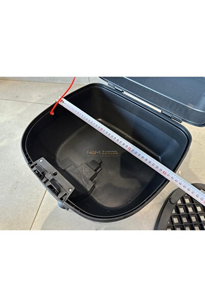NamTuning First Bag Motosiklet Çantası 33 Litre Kırmızı Reflektörlü