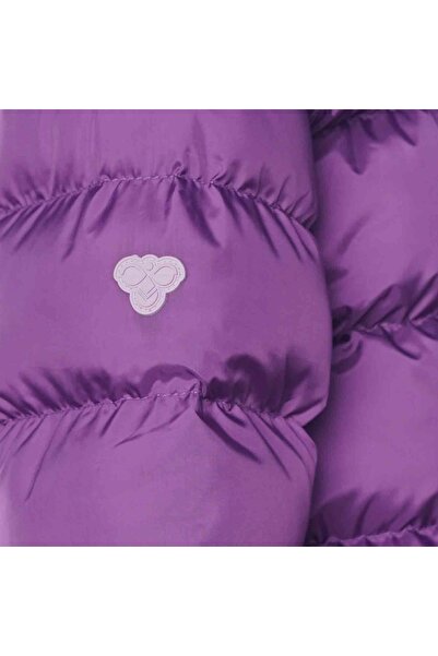 hummel Sobel Çocuk Mor Yuvarlak Yaka Mont