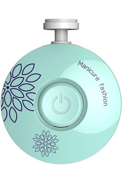 Busstier مجموعة العناية بأظافر الأطفال مع 6 رؤوس - مجموعة مانيكير كهربائية وه...