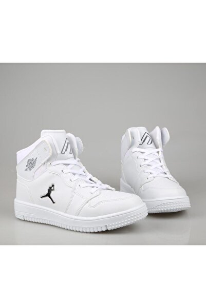 Cool Haykat Boğazlı Grs Beyaz Unisex Sneakers