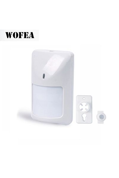 Choice 4 قطع من كاشف الحركة من نوع Wofea، مستشعر الأشعة تحت الحمراء، بدون مخرج Nc، 12 فولت