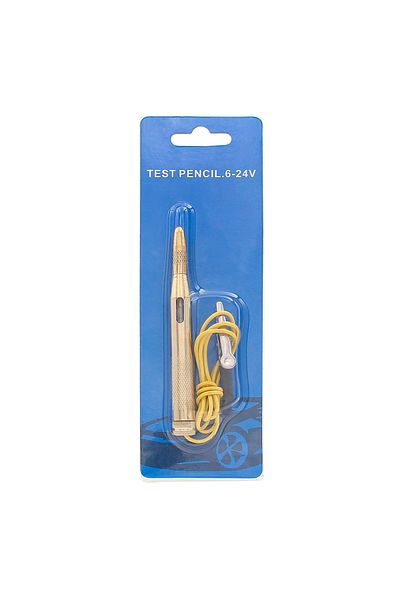 Choice Golden 6v 12v 24v Car Light Tester Lamp Dc Voltage Tester Circuit Copper Auto Test Pen Detector Prob