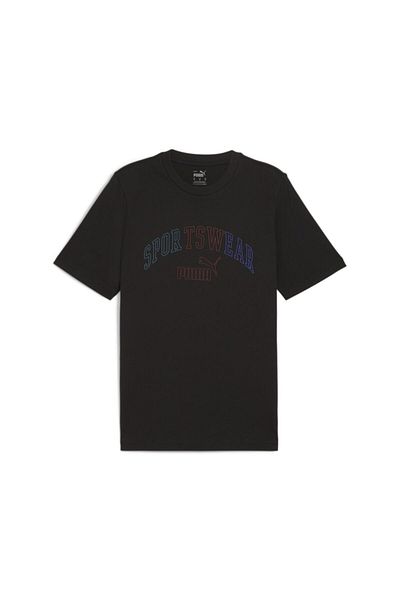 Puma Ess Logo Lab - Men's Black Gradient T-Shirt 68285901