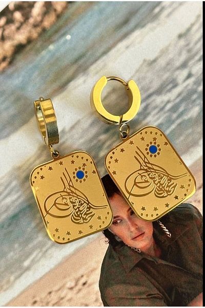 mrsflower jewelry Jewellry Model Steel Earrings