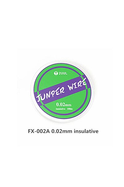 Choice Fx-002a Insulative 2uul 0.01 0.02 0.009mm 100m Ultrafine Jumper Wire Insulative/conductive Phone Fin