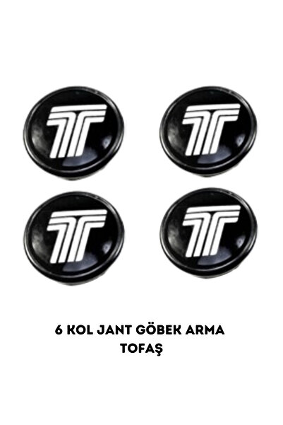 MEF Tofaş Doğan Şahin Kartal Jant Göbek Arması 6 Kol Jant Uyumlu Takım