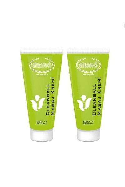 Ersağ Ersağ Cleanball Massage Cream 2 Pcs 200 ml