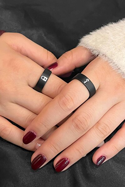 TREND COLLECTİON Kilit ve Anahtar Siyah Model Ayarlanabilir Çift Sevgili ve A...