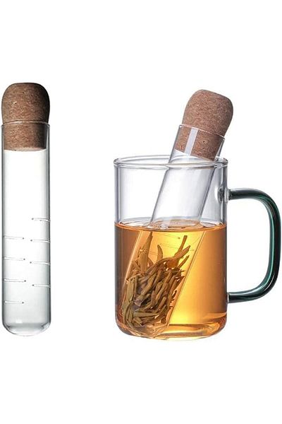 MIBRU Coffee and tea soaking glass strainer