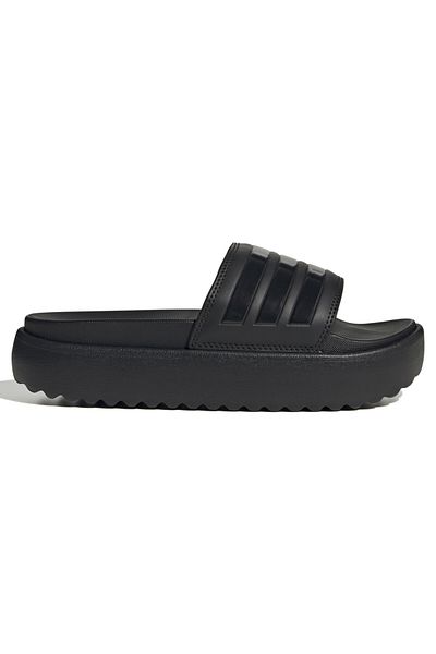adidas Black Platform Slippers - Women's Adılette Hq6179