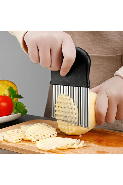 Choice سكين تقطيع البطاطس والخضراوات والفواكه من الفولاذ المقاوم للصدأ، سكين ...