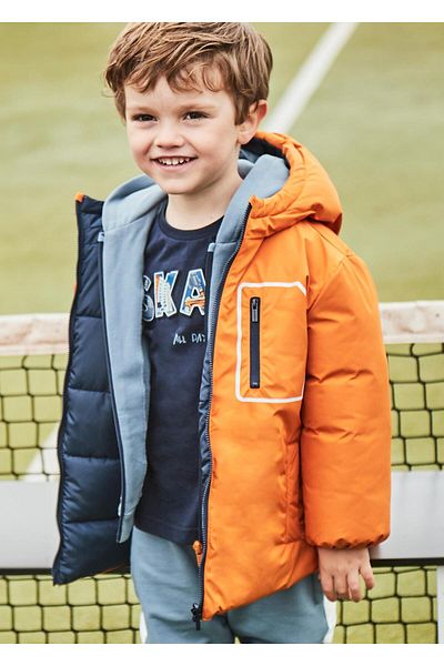 MAYORAL Boy's Reversible Coat