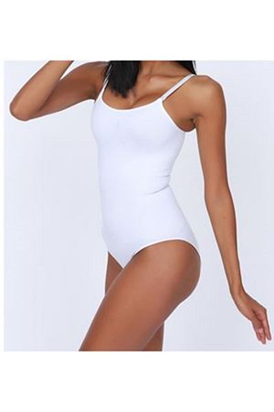 BESKAR White Hooked Seamless Corset 755