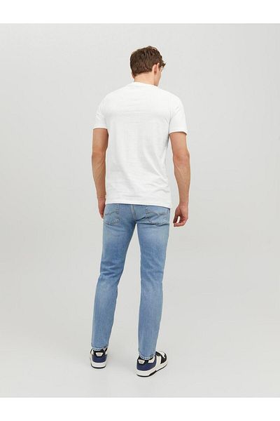 Jack & Jones Jjeorganıc Basıc Tee Ss O-neck Noos White