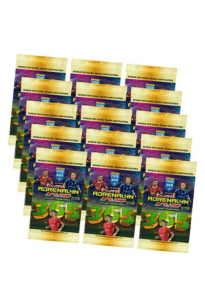 Panini Fifa 365 Adrenalyn XL 2025 - 15 Pack Trading Booster Game Card (90 Cards)