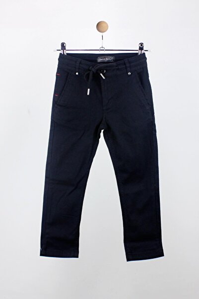 Doctor junior Момчешки панталони с редовна кройка, черни