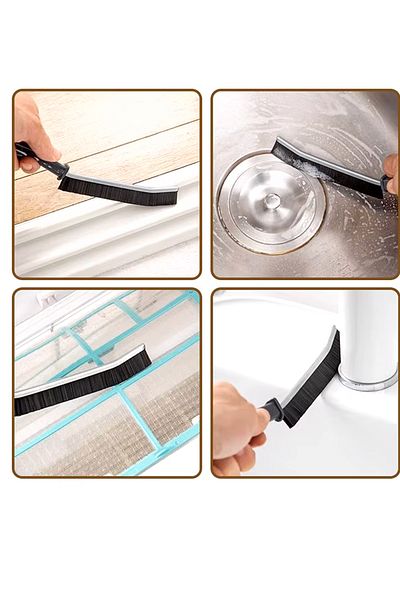 GİLLİ STORE 2 PCS Multi-Purpose Multi-Fine Cleaning Brush Between Joints Bathroom Kitchen Sink Detail Cleaning Brush
