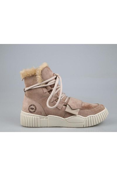 M.P. Mp 242-1876 Beige Suede Women's Boots