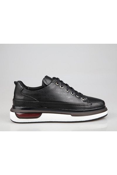 M.P. MP 242-1870 Ασπρόμαυρα Ανδρικά Sneakers