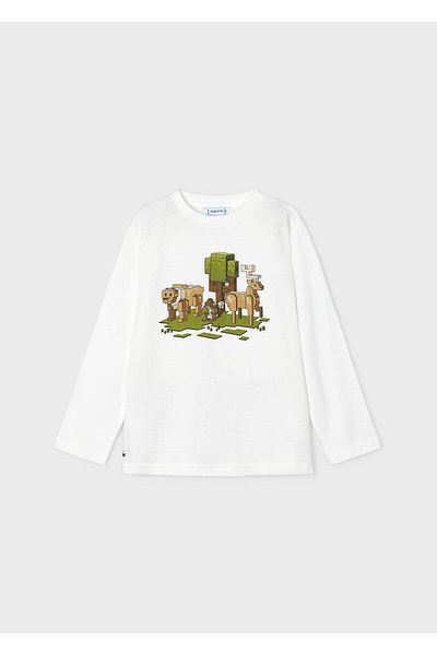 MAYORAL Tricou pentru bărbați cu mânecă lungă