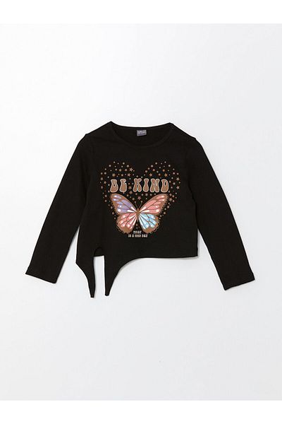 LC Waikiki Tricou pentru fetiță cu gât