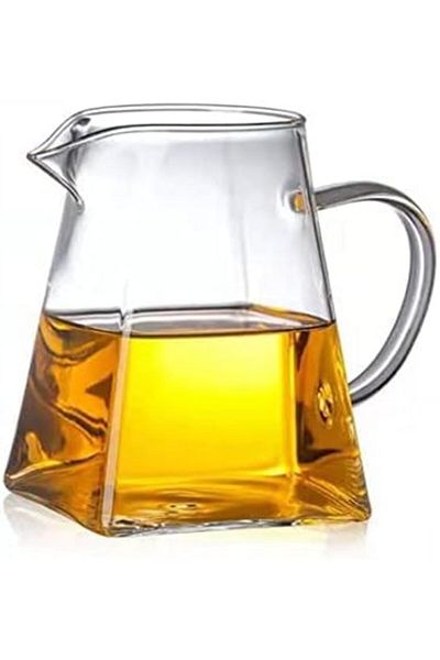 Generic MIBRU Heat-resisting High Borosilicate Glass Tea Pitcher Tea Set Accessory Clear Glass Fair Mug Tea