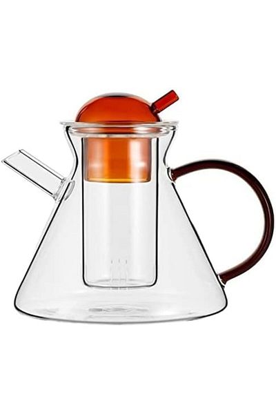 MIBRU Tea and herbal glass jug 480ml orange