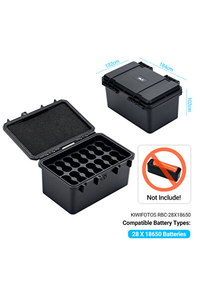 Choice3 For 18650 Battery Multi Slots 18650/21700/AA/AAA/Coin Battery Case St...