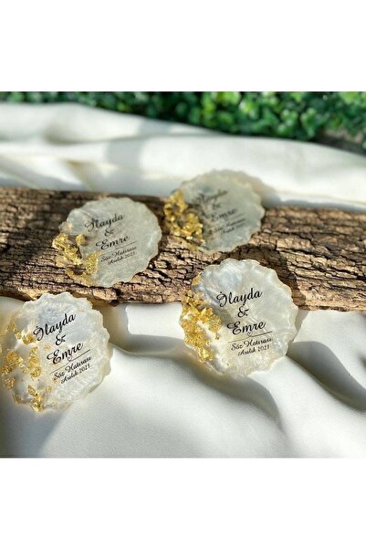 Uğur efendi şekerleme Epoksi Magnet 25 Adet Söz Nişan Nikah Kına Düğün Kuran ...