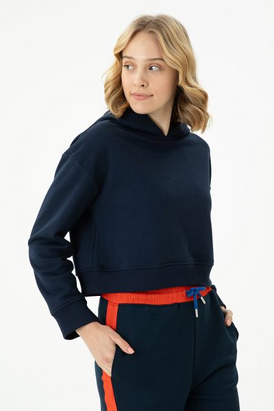 U.S. Polo Assn. Hanorac cu glugă de damă bleumarin 50271652 -VR033